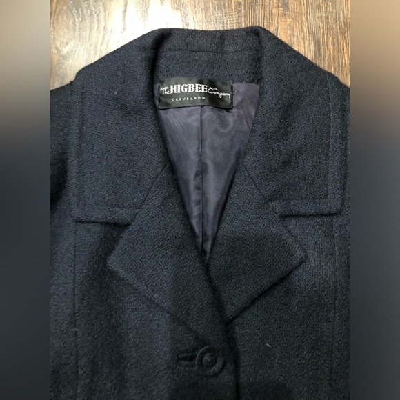 VTG 1950's Higbee’s 100% Wool Two Piece Tailored Jacket & Skirt, Union Made - Picture 7 of 12